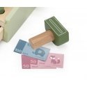 Viga Toys Žalia medinė kasos aparato dėžė Viga Toys Žalia medinė kasos aparato dėžė