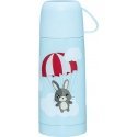 Thermos for children with Betty i Bunny cup 320 ml blue AMBITION JUNIOR Thermos for children with Betty i Bunny cup 320 ml blue AMBITION JUNIOR
