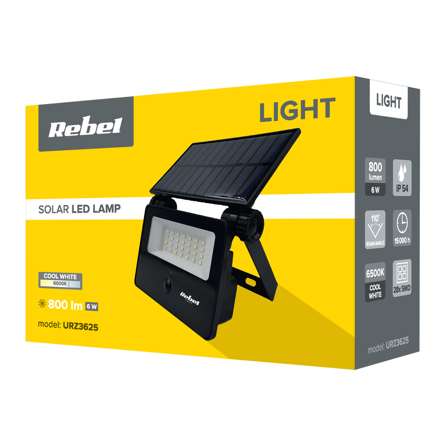 Rebel Solar lamp with twilight and motion sensor – 5