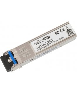 Mikrotik S-31DLC20D оптический модуль 1250 Мбит/с SFP 1310 nm