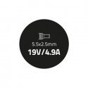 Qoltec 50075.90W strāvas adapteris & pārveidotājs Iekštelpas Melns Qoltec 50075.90W strāvas adapteris & pārveidotājs Iekštelpas Melns