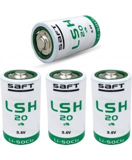 Battery LSH20 D / R20 LiSOCl2 SAFT 3.6V 13000mAh (1 pc.)