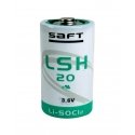Battery LSH20 D / R20 LiSOCl2 SAFT 3.6V 13000mAh (1 pc.) Battery LSH20 D / R20 LiSOCl2 SAFT 3.6V 13000mAh (1 pc.)