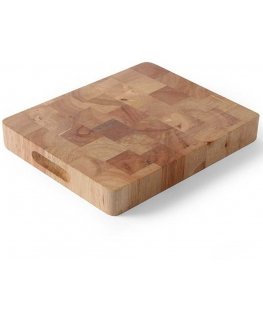 Deska do krojenia su klejonego drewna GN 1/2 - Hendi 506912