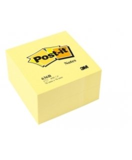 Post-It 636-B itseliimautuva muistilappu Neliö Keltainen 450 arkkia Itsekiinnittyvä
