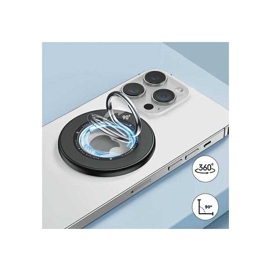 SODI Dwustronny magnetic Ring Stand BM-350 black/black MagSafe – 4