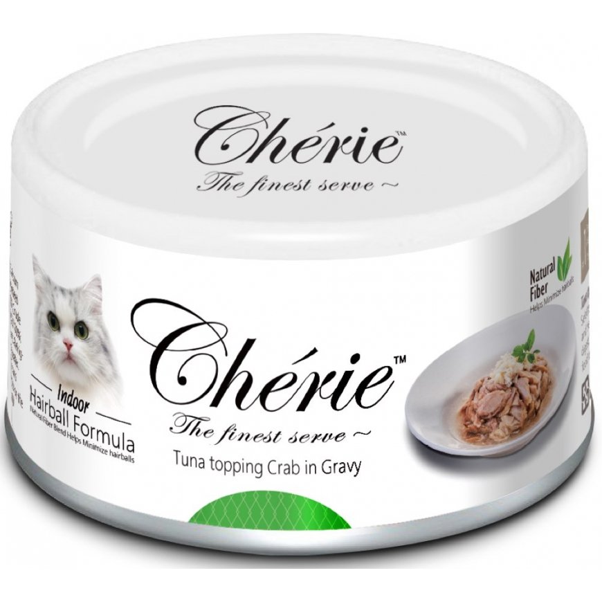 CHERIE Tuunikala ja krabi segu - kassi märgtoit - 80g – 2