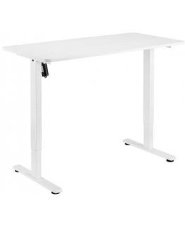 Adjustable height table Up Up Frigg White