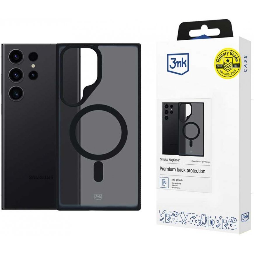 Dėklas 3MK Smoke MagCase Sam S24 Ultra S928 – 3
