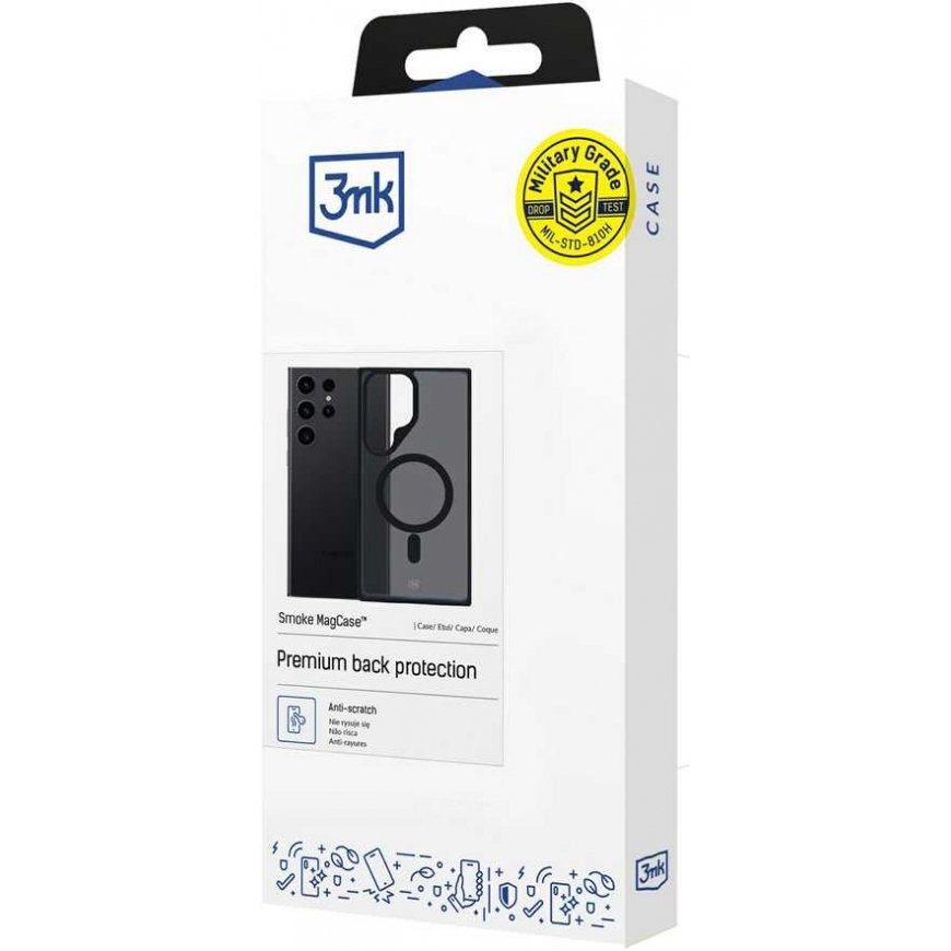 Dėklas 3MK Smoke MagCase Sam S24 Ultra S928 – 5