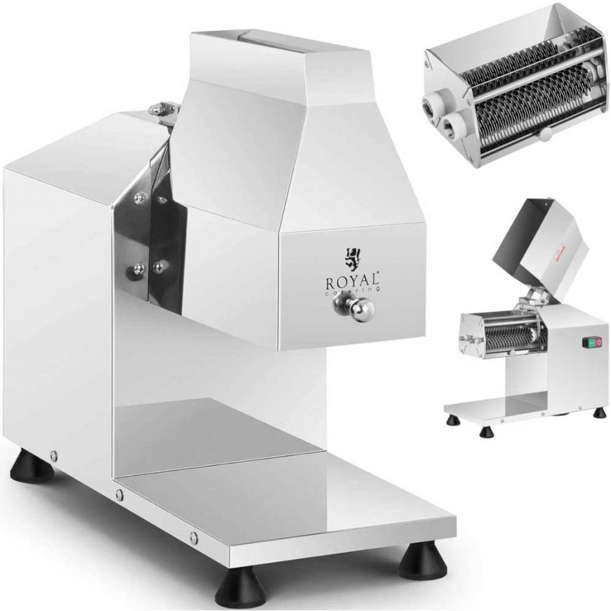 Royal Catering Kepsnių pjaustyklė mėsos minkštinimo mašina elektrinė 230V 350W