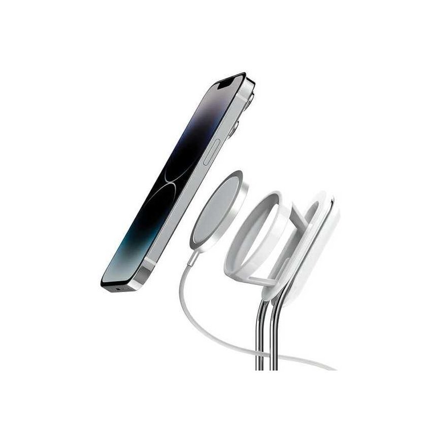 Beline SODI Stojak na telefon SIM-300 silver/silver MagSafe – 2