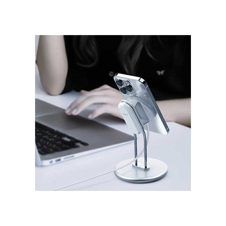 Beline SODI Stojak na telefon SIM-300 silver/silver MagSafe – 4