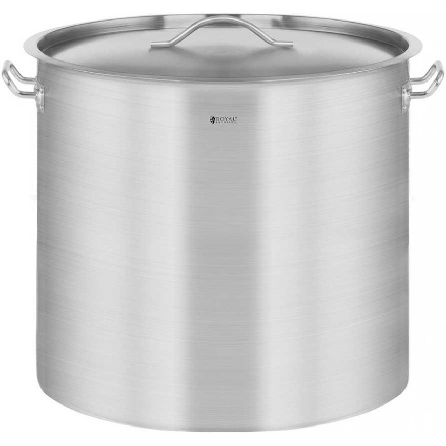Royal Catering Cooking pot with lid, stainless steel, for induction cooker, 50 L – 2