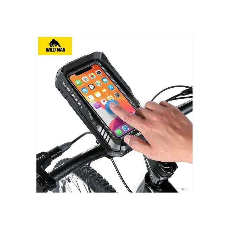 WILDMAN Case/uchwyt na rower FK2 sakwa na ramę black/black – 4