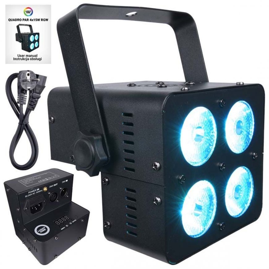 LIGHT4ME QUADRO PAR 4x15W RGBW Stage Spotlight