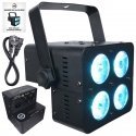 LIGHT4ME QUADRO PAR 4x15W RGBW lavaprožektor LIGHT4ME QUADRO PAR 4x15W RGBW lavaprožektor