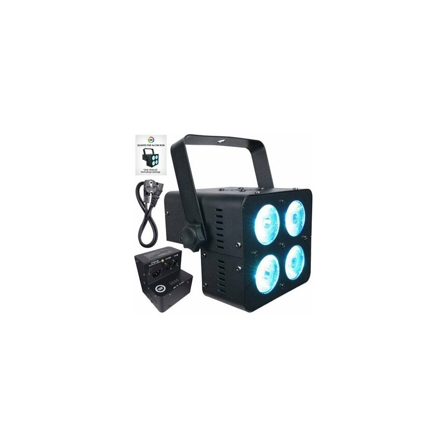 LIGHT4ME QUADRO PAR 4x15W RGBW skatuves prožektors – 2