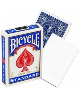 Bicycle Rider Back Blank Face Cards (Blue)