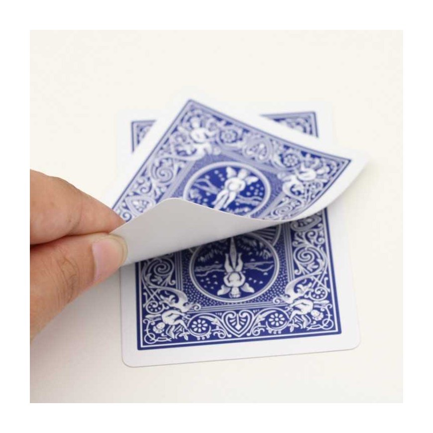 Bicycle Rider Back Blank Face Cards (Blue) – 2