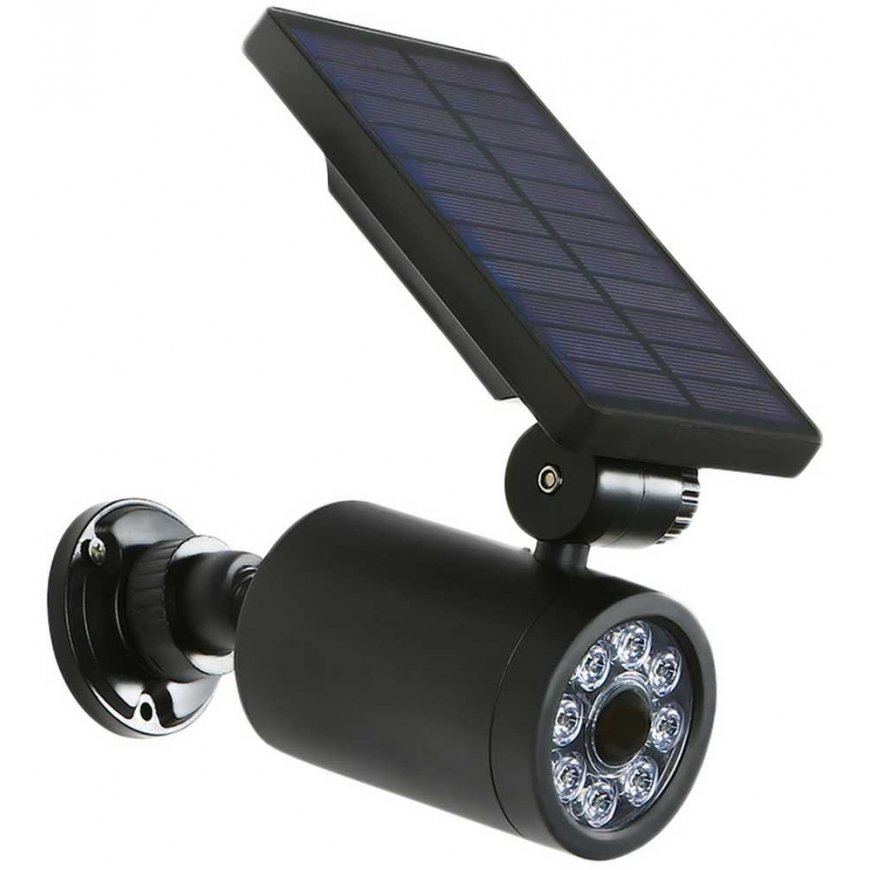 Centrumelektroniki SOL1801S Dummy Solar IR Security CCTV Camera with Flashing Red LED Motion Sensor Indoor Outdoor Surveillance – 2