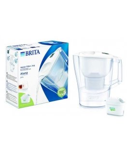Water filter container Brita ALUNA, 2.4 l, white
