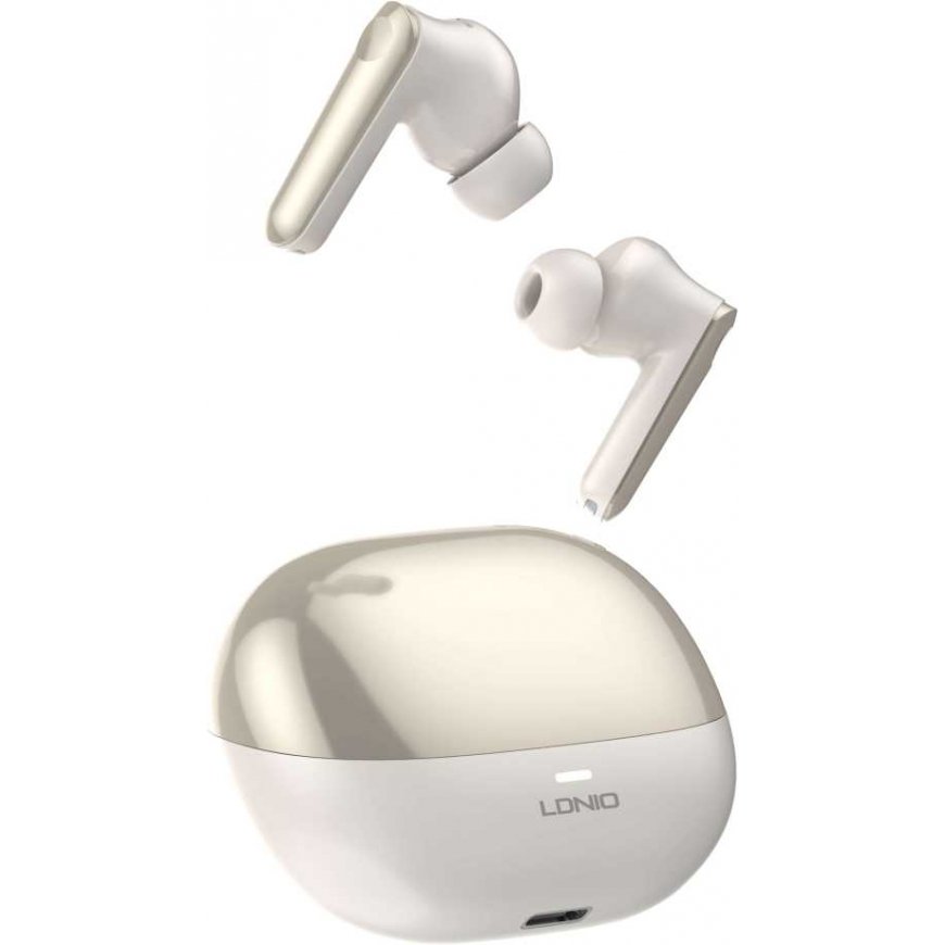 Ldnio TWSi T06 ANC ENC wireless headphones, white