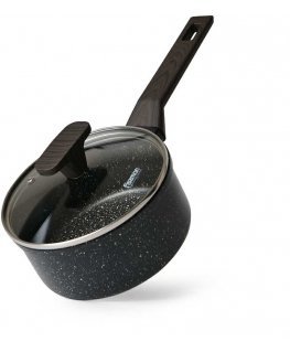 Fissman Pot CARRIE 16x7.6cm / 1.4 l with glass lid