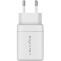 Kruger & Matz 45 W GaN mains charger with power supply and fast charging function Kruger & Matz 45 W GaN mains charger with power supply and fast charging function