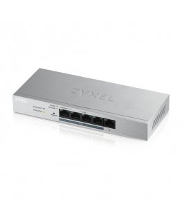 Zyxel GS1200-5HP v2 Valdomas Gigabit Ethernet (10/100/1000) Maitinimas per Eternetą (PoE) Pilka