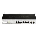 D-Link DGS-1210-08P Hallittu L2 Gigabit Ethernet (10/100/1000) Power over Ethernet -tuki musta D-Link DGS-1210-08P Hallittu L2 Gigabit Ethernet (10/100/1000) Power over Ethernet -tuki musta
