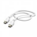 Hama 00183330 USB kabelis USB 2.0 1 m USB C Balta Hama 00183330 USB kabelis USB 2.0 1 m USB C Balta