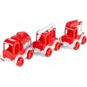Wader Kid Cars - Fire engine 3 cars set Wader Kid Cars - Fire engine 3 cars set