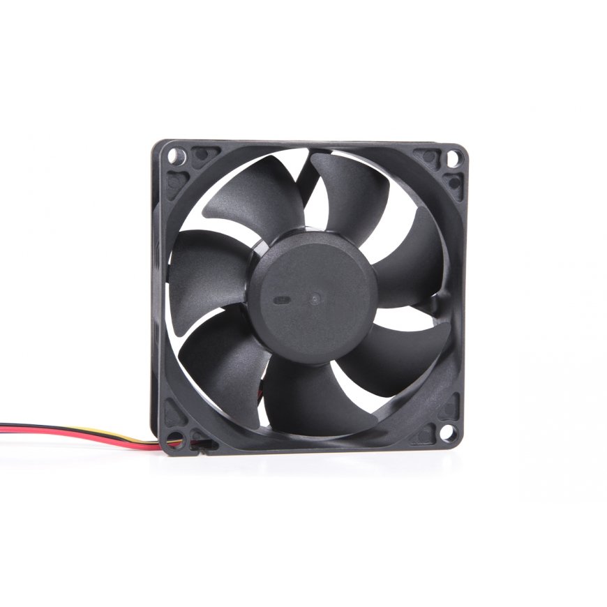 Alphacool 24829 Kompiuterio aušinimo sistema Universalus Ventiliatorius 8 cm Juoda 1 vnt