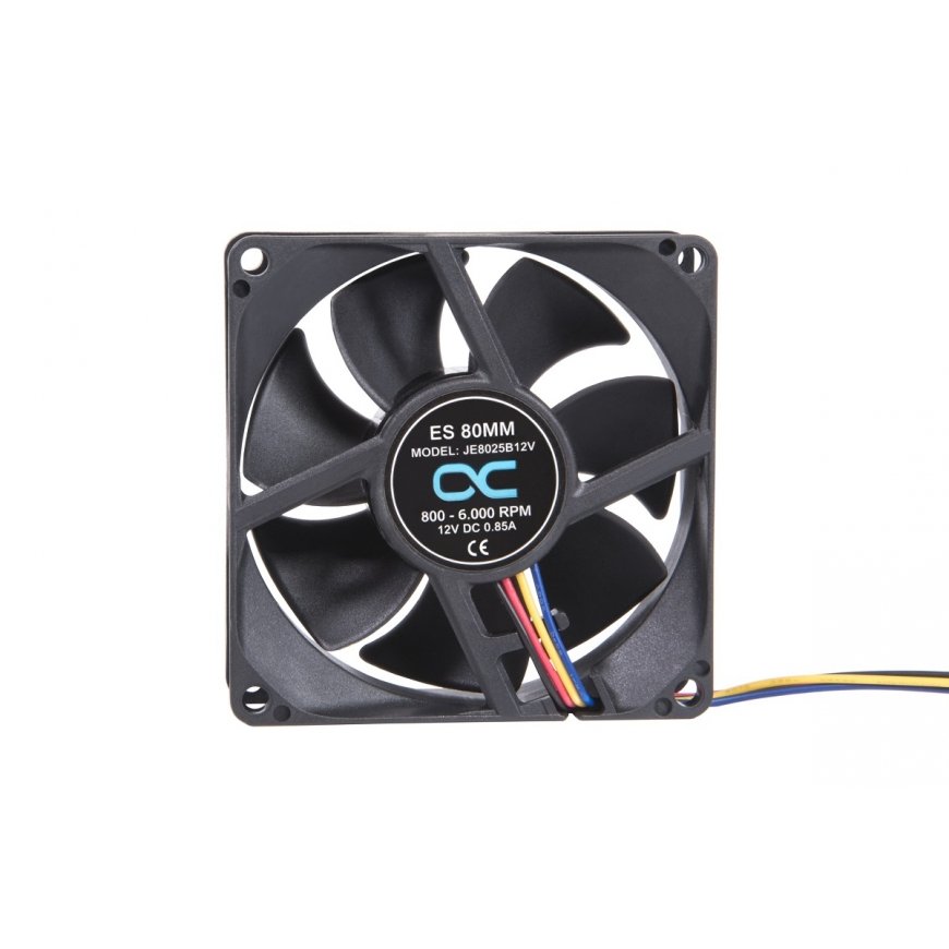 Alphacool 24829 arvuti jahutussüsteem Universaalne Ventilaator 8 cm Must 1 tk – 2