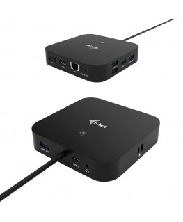 i-tec C31HDMIDPDOCKPD док-станция для ноутбука Проводная USB 3.2 Gen 1 (3.1 Gen 1) Type-C Черный