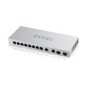 Zyxel XGS1010-12-ZZ0102F tīkla pārslēgs Nepārvaldīts Gigabit Ethernet (10/100/1000) Pelēks Zyxel XGS1010-12-ZZ0102F tīkla pārslēgs Nepārvaldīts Gigabit Ethernet (10/100/1000) Pelēks