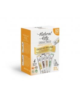 NATURAL KITTY Superfood Blend Kana maksaga - kassi maiused - 4 x 12g
