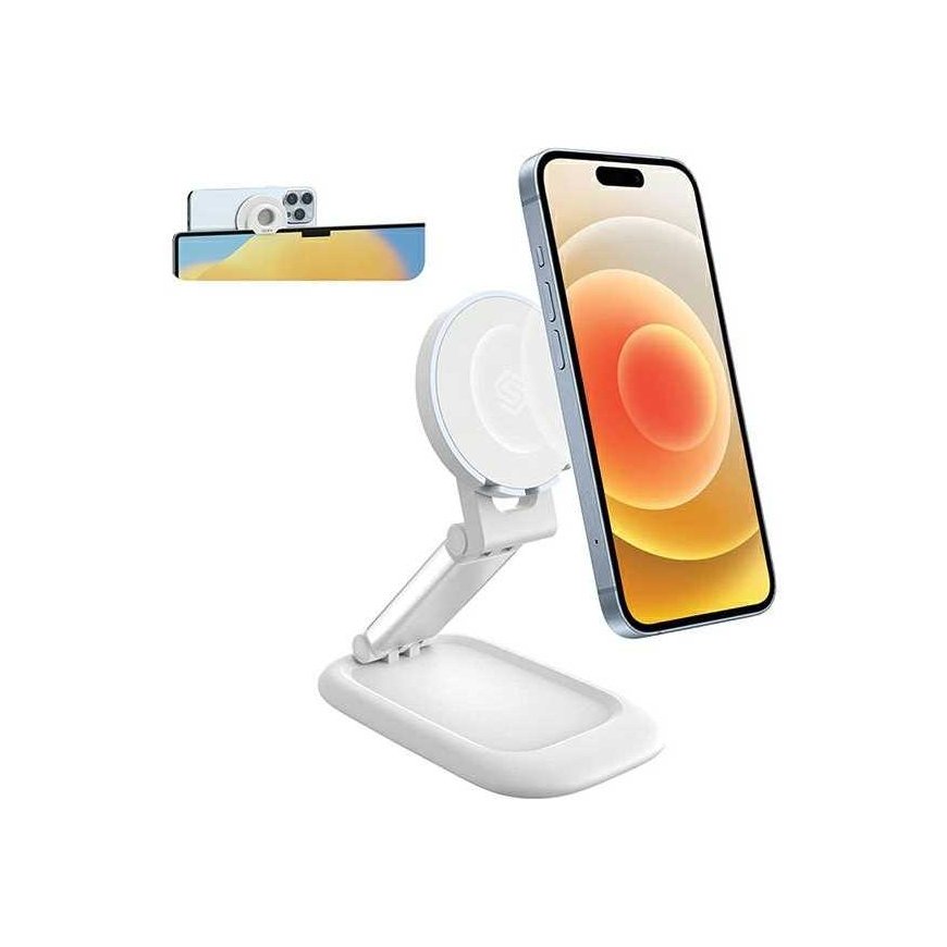 Beline SODI Stojak induction BM310 white/white MagSafe – 2