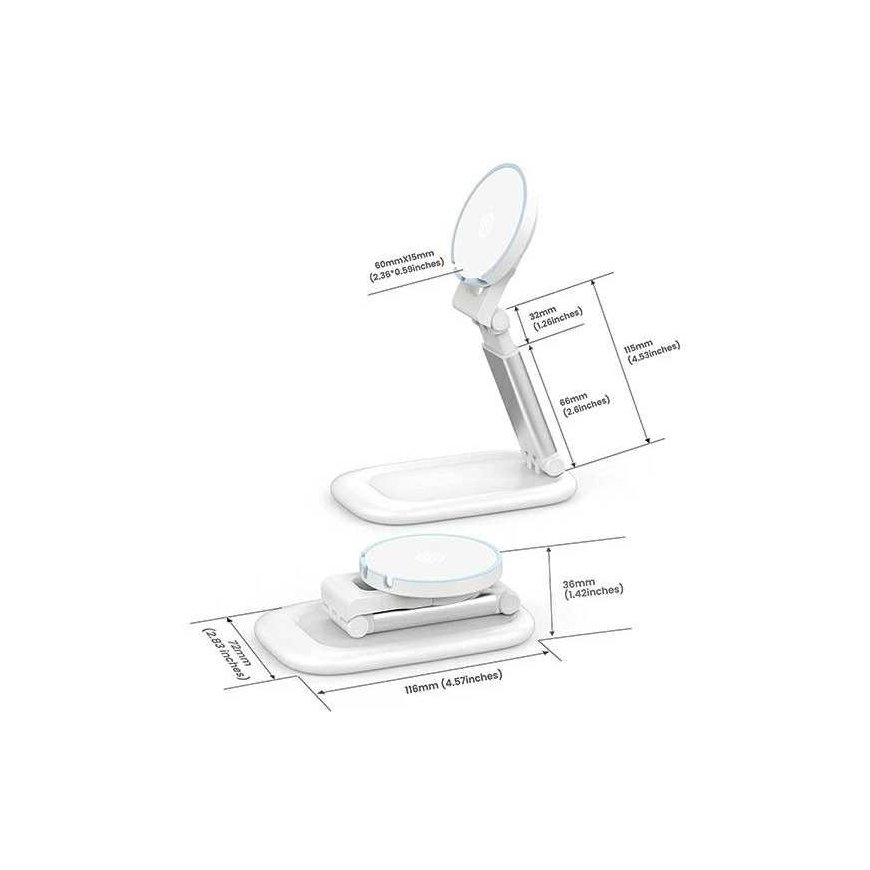 Beline SODI Stojak indukcyjny BM310 balta/baltas MagSafe – 3