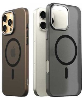 Case Araree etui Aero Frame iPhone 16 Pro Max 6.9" przeźroczysty-black/clear black AR20-02122A