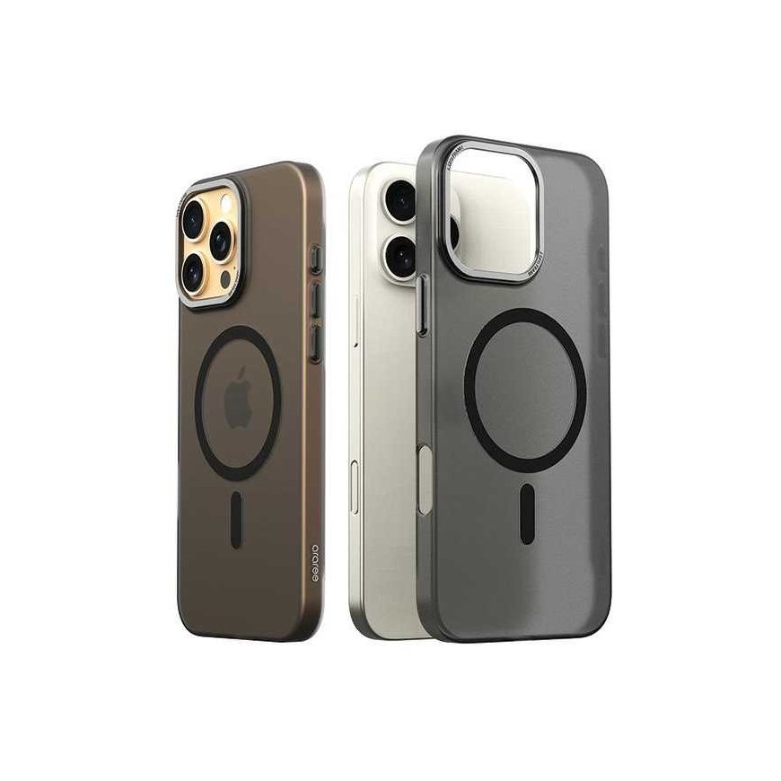 Case Araree etui Aero Frame iPhone 16 Pro Max 6.9" przeźroczysty-black/clear black AR20-02122A