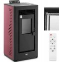 MSW Freestanding pellet stove with remote control 50-225 m3 9000 W MSW Freestanding pellet stove with remote control 50-225 m3 9000 W