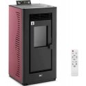 MSW Freestanding pellet stove with remote control 50-225 m3 9000 W MSW Freestanding pellet stove with remote control 50-225 m3 9000 W