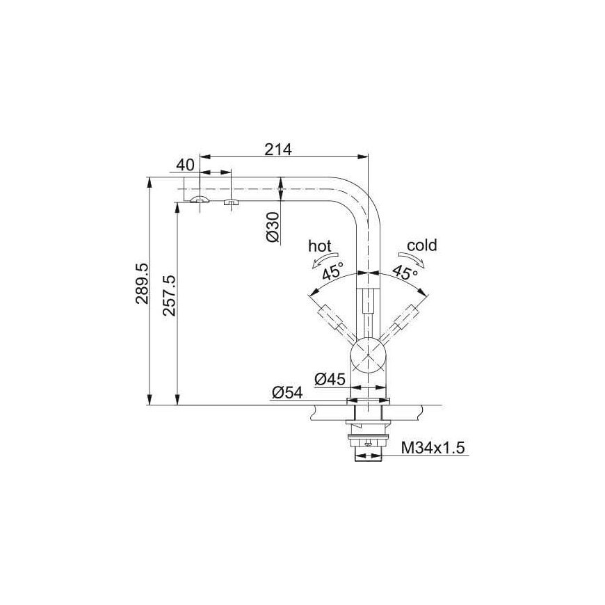 Franke MIXER ATLAS CLEAR WATER WITH FILTER – 4
