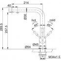 Franke MAIŠYTUV ATLAS CLEAR WATER SU FILTRU Franke MAIŠYTUV ATLAS CLEAR WATER SU FILTRU