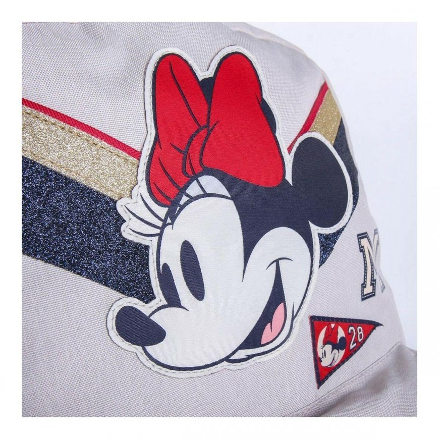 Cerda Mokyklinis krepšys Minnie Mouse Šviesiai pilka (30 x 13 x 44 cm) – 4