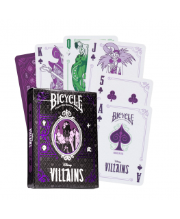 Bicycle Disney Villains Playing Cards (Purple)