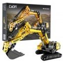 Klocki konstrukcyjne CaDA Duża koparka Chassis budowlany yellow Maszyna 467 parts Klocki konstrukcyjne CaDA Duża koparka Chassis budowlany yellow Maszyna 467 parts