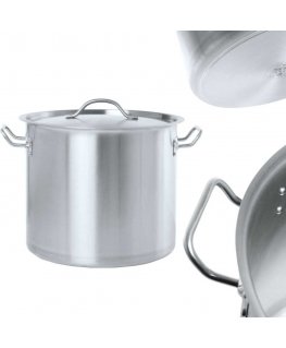 Medium pot with lid Budget Line 14 l 300x200 - Hendi 832837